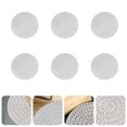 thumbnail image 2 of Retro Coasters Silver PVC 6 Pcs, 2 of 6