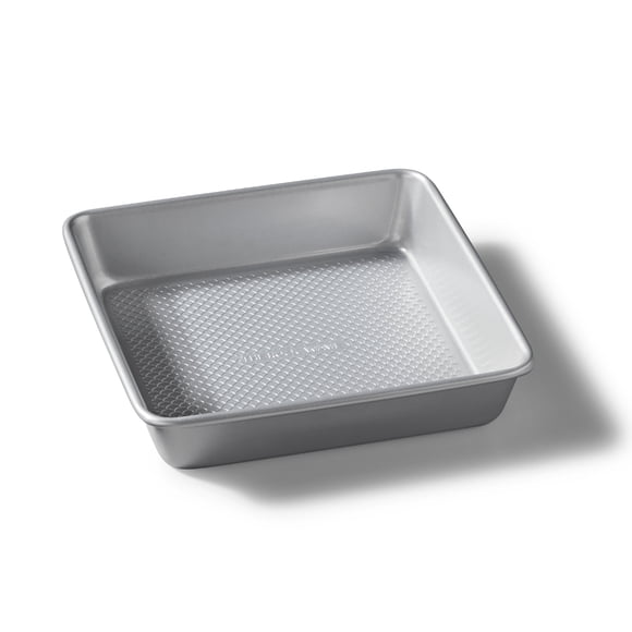 The Rock Wave Square Cake Pan, 9"x9" (23cmx23cm), Heavy Gauge Carbon Steel Construction, Non-Stick, No PFAS, No PFOA