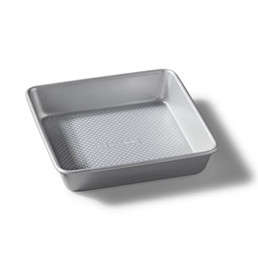 The Rock Wave Square Cake Pan, 9"x9" (23cmx23cm), Heavy Gauge Carbon Steel Construction, Non-Stick, No PFAS, No PFOA