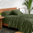 thumbnail image 2 of Bare Home Premium 1800 Collection Ensemble de Draps 4 Pcs, Lit Double, Cyprès, 2 of 10