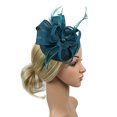 thumbnail image 3 of Pince à Cheveux Faite à la Main pour Femmes, Tête de Lit de Mariage Décontractée, Vert (Taille Unique), 3 of 4