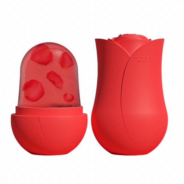 Rose Face Ice Lattice Produits de Beauté Capsule de Massage Visage Glace