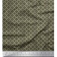 thumbnail image 1 of Soimoi Poly Georgette Fabric Artistic Floral Shirting Print Sewing Fabric Yard 52 Inch Wide, 1 of 3