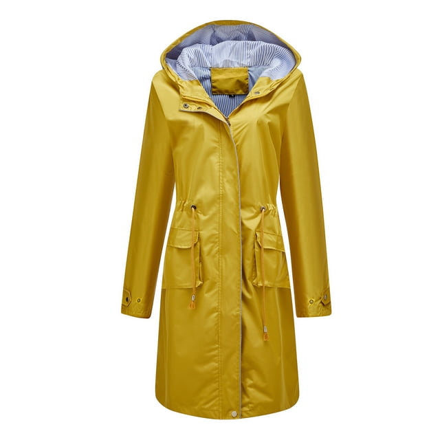 Dvkptbk Veste à Capuche pour Femmes, Imperméable, Coupe-Vent, en Liquidation