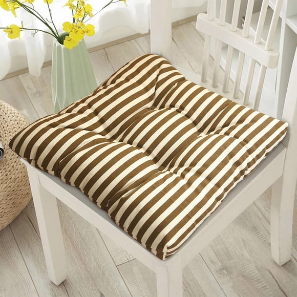 EGNMCR Coussins de Chaise d'Extérieur Coussin de Siège Coussins de Chaise Coussin de Chaise Universel Coussin de Chaise de Bureau Coussin Épaissi avec Sangle Coussin Coussin Tissu Respirant Coussin pour les Fesses Coussin Doux