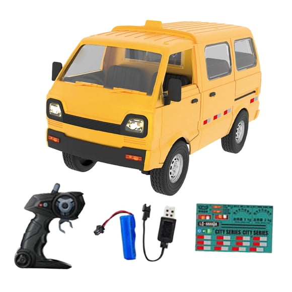 Bunblic Voiture RC 1/16 Modèle de Voiture RC, Voiture Télécommandée Portable Légère et Flexible, Véhicule Modèle pour la Journée des Enfants Adultes Garçons, Maison I