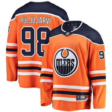 Jesse Puljujarvi Oilers d'Edmonton LNH Fanatics Breakaway Chandail Domicile