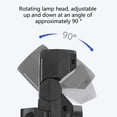 thumbnail image 4 of Bicycle Headlight with Phone Mount & Horn - 500 Lumen USB Rechargeable Cycling Safety Light System, 4 of 8