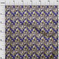 thumbnail image 3 of oneOone Cotton Poplin Twill Blue Fabric Abstracts Sewing Craft Projects Fabric Prints By Yard 56 Inch Wide, 3 of 5