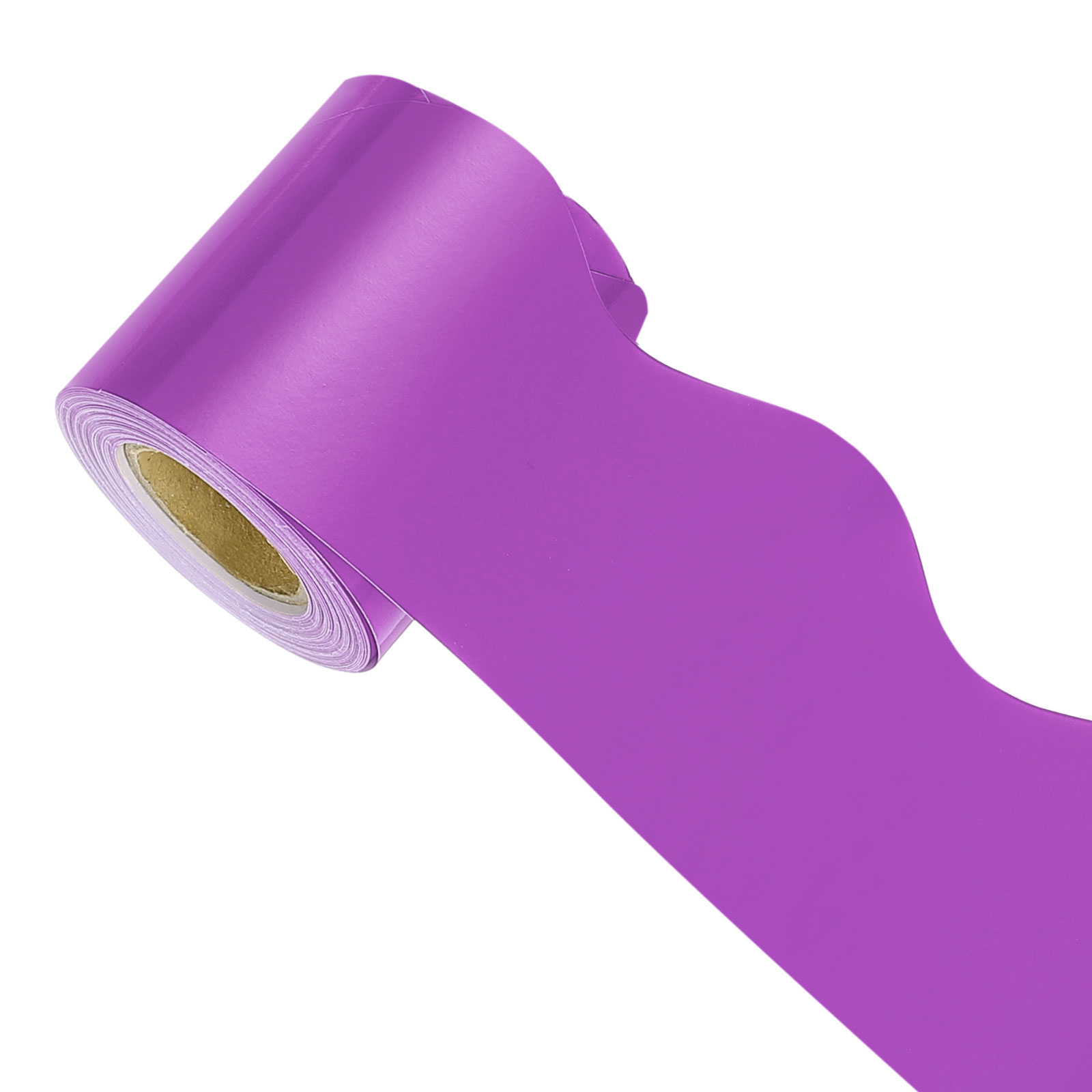 Uxcell Bulletin Board Border, 32.8Ft x 2.24Inch Classroom Border Trim, Light Purple