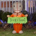 thumbnail image 5 of Sam gonflable d'Halloween avec bannière « Trick 'r Treat », 5 of 5