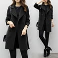 thumbnail image 1 of Cardigan Grande Taille Femme Automne Hiver Mode Veste Décontractée Manteau Coupe Ajustée en Liquidation, 1 of 5