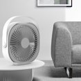 thumbnail image 4 of Boovnll Fashion Desktop Fan, Home Usb Charging Small Fan, Mini Desktop Portable Large Wind Silent Fan, 4 of 8