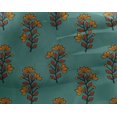 thumbnail image 4 of oneOone Georgette Viscose Fabric Leaves & Floral Block Fabric Prints By Yard 42 Inch Wide, 4 of 4