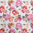 thumbnail image 1 of oneOone Cotton Flex Pink Fabric Floral Craft Projects Decor Fabric Printed By The Yard 40 Inch Wide-R0, 1 of 4