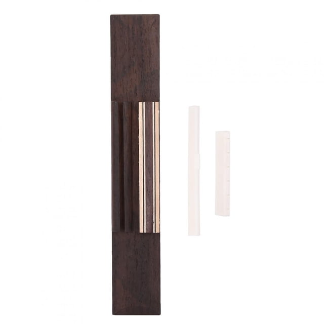LAFGUR Classical Guitar Bridge, Removable Guitar Bridge Saddle, Classical Guitar Kit Easy To Install Guitar Parts For Classical Guitar