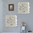 thumbnail image 3 of Dvkptbk Plastic Flower Wall Decoration Simulation Flower Wall Wedding Decoration Artificial Flowers Rose Wall Flowers Wedding Flowers Suitable for Multi-Scene Flower Wall Home Decor, 3 of 4