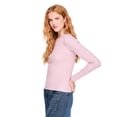 thumbnail image 4 of George Women's Long-Sleeve Rib T-Shirt, 4 of 6