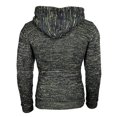 thumbnail image 3 of RKSTN Jackets for Men Fashion Fall Winter Sweater Loose Large Size Mixed Color Sweater Hooded Pullover Sweater Fall and Winter Long Sleeve Jacket Coats, 3 of 3