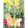 thumbnail image 1 of Carolines Treasures SS8886CHF 28 x 40 In. Golden Retriever Flag Canvas- House Size, 1 of 4