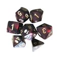 thumbnail image 5 of 6 Set Numérique dés Table de Jeu Acrylique Nombre Coloré dés Jeu de Bureau Jouet, 5 of 5