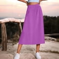 thumbnail image 2 of Sentmoon Jupe Longue pour Femmes Taille Haute Jupe-Short Tendance Coupe Régulière Jupes de Tennis pour Voyage et Vacances TP-L2, 2 of 7
