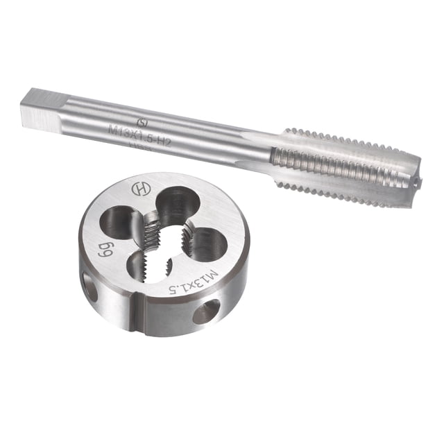 Unique Bargains M13 x 1,5 mm Robinet et Matrice Métriques Ensemble Robinet à Filetage de Machine avec Matrice Ronde