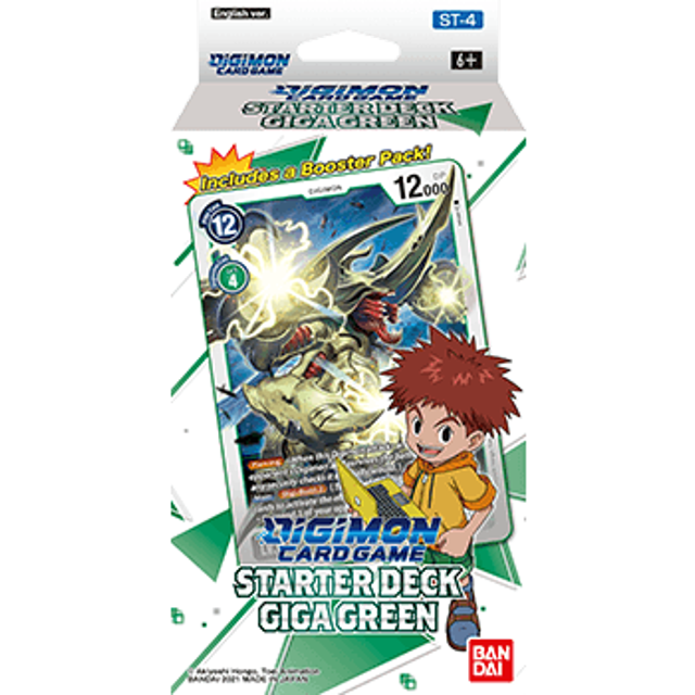 Digimon Card Game: Starter Deck Giga Green