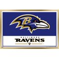 thumbnail image 1 of NFL Baltimore Ravens - Logo 21 Wall Poster, 22.375" x 34" Framed, 1 of 4