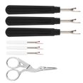 thumbnail image 1 of Tbest Kit de Rippeur de Couture Durable en Acier Inoxydable Poignées Pratiques pour Enlever les Fils pour Couture Broderie Quilting, Outil de Retrait de Couture, 1 of 8