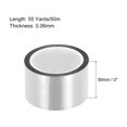 thumbnail image 2 of Unique Bargains Silver Tone Metalized Tape 2 Inch x 55 Yards Decor Tape for DIY, 2 of 4