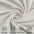 thumbnail image 3 of CHOK 2024 1-Piece Checks Stretch Sofa Cover Slipcover Couch Cover  Chair  Light Gray, 3 of 6