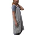 thumbnail image 3 of Faithtur Casual Vintage X Shape Back Sleeveless Cooking Apron with Pockets, 3 of 9