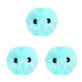 thumbnail image 3 of Decodeary Cat Toys Balls Interactive Plush Toy For Interactive Playtime Safe And Non-toxic Cat Interactive Toy blue 3Set, 3 of 6