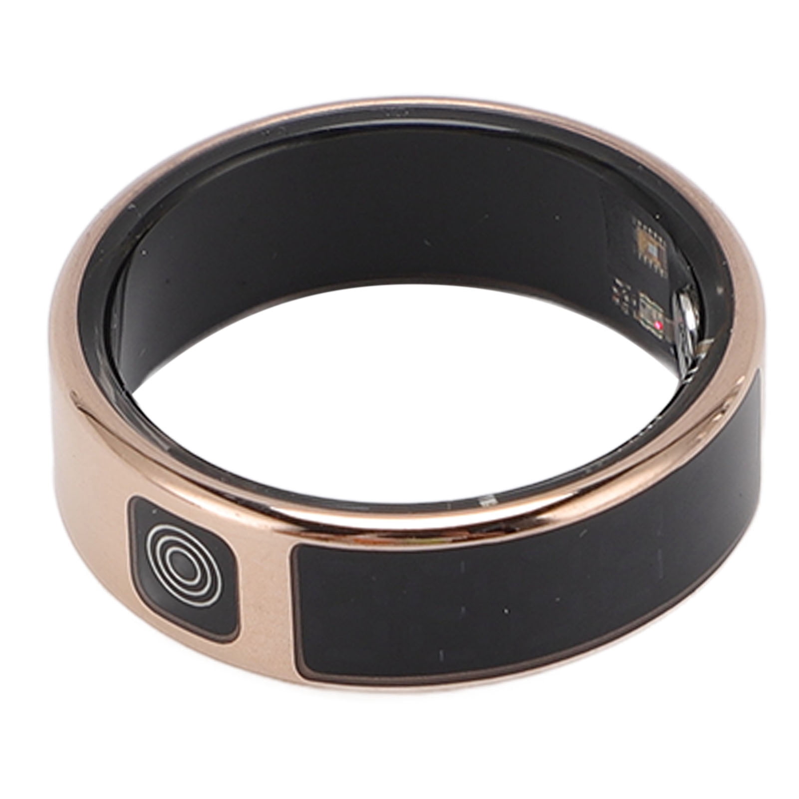 Pedometer Smart Ring, Display Screen Smart Ring Stainless Steel with Charging Case for Daily Use 9,10,11,12