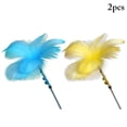 thumbnail image 1 of 2PCS Cat Feather Teaser Interactive Belle Chat Jouet Interactif Chat Teaser Baguette, 1 of 10