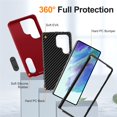thumbnail image 4 of for Samsung Galaxy S25 Ultra 5G Case, Samsung S25 Ultra Phone Case with Built in Kickstand, Shockproof/Dustproof/Drop Proof Heavy Duty Military-Grade Rugged Protective Cover for Samsung S25 Ultra 5G, 4 of 8