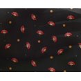 thumbnail image 4 of oneOone Georgette Viscose Fabric Dot & Chinese Hand Fan Fashion Printed Craft Fabric BTY 42 Inch Wide, 4 of 4