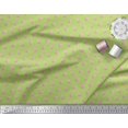 thumbnail image 2 of Soimoi Tissu Poly Georgette Imprimé d'Insectes Escargots au Mètre 52 Pouces de Large, 2 of 3