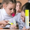 thumbnail image 4 of SIYTUAU Highlighter Pens 10 Ml Ink Quick Dry Broad Tip Markers For Office School Underline Writing Notes Textbook Study Supplies Yellow Color Fluorescent Marker Yellow, 4 of 6
