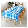 thumbnail image 2 of Disposable Table Cloth, 54 x 108 Inch Waterproof Plastic Tablecloth, Rectangle Checkered Table Covers for Picnic, Birthday, Party, 2 of 3