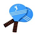 thumbnail image 2 of Siruishop Ensemble de Badminton 2 Pcs Exercice Raquette de Badminton pour Enfants Extérieur Intérieur A, 2 of 8