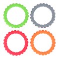 thumbnail image 3 of Baby Teethers Bracelet, Heat Resistant 4pcs Infant Teethers Bracelet Silicone Circle Rings Refrigerable  For Teething Period, 3 of 8