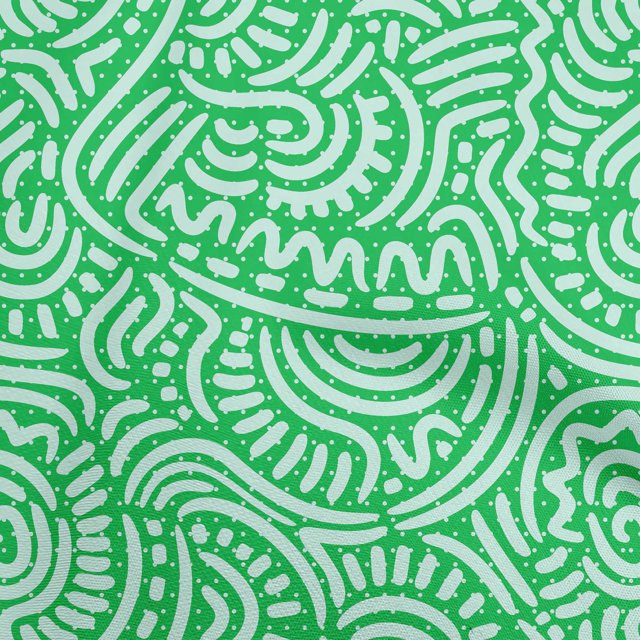 oneOone Rayon Sea Green Fabric Japanese Craft Projects Decor Fabric Printed By The Yard 56 Inch Wide