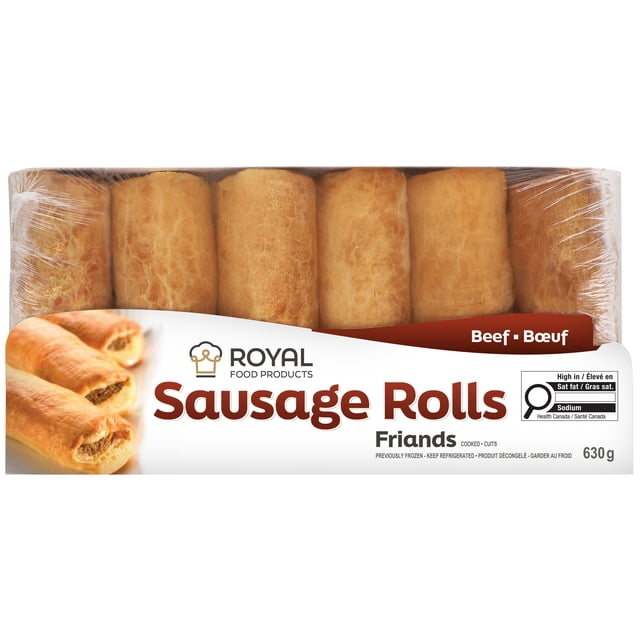 Royal Food Products Beef Sausage Rolls