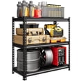 thumbnail image 2 of Kojooin Shelving Unit - Heavy-Duty Adjustable Steel Utility Storage Rack with Metal Shelves, 770 Lbs/Shelf Capacity, Ideal for Garage, Warehouse, Pantry & Basement, 2 of 6