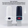 thumbnail image 3 of Compact Adjustable Date Stamp, Clear Imprints, Wide Usage, ABS Material, Portable, Efficient for Office and Home with Received for Labeling, Self Inking Stamping Tool, 3 of 7