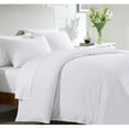 thumbnail image 1 of California Design Den 3-Pc 100% Cotton Duvet Cover Set Oversized King, 400 Thread Count Cool Bedding Set, Premium Smooth Sateen Weave, Button Closure And Corner Ties (White, Oversized King), 1 of 1