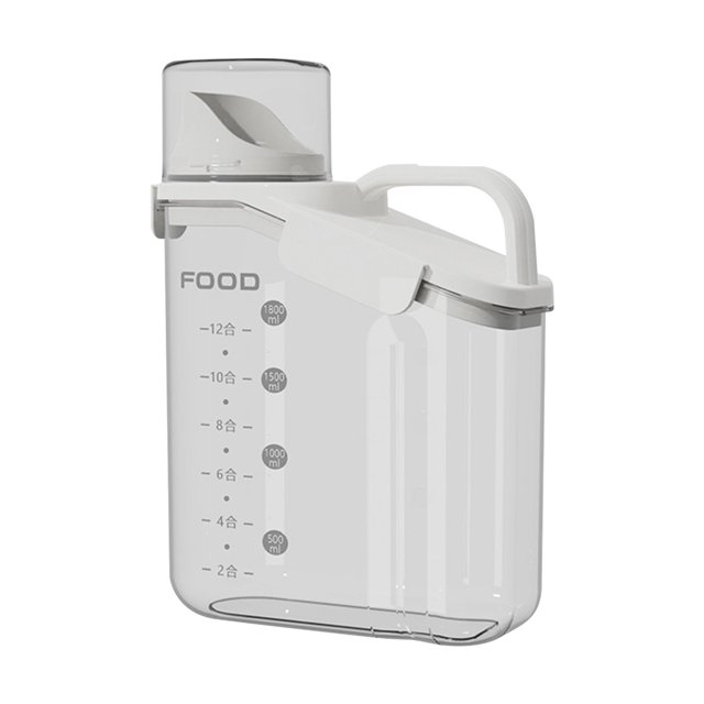 TopLLC Storage Bins Plastic Cereal Dispenser Storage Box Kitchen Food Grain Rice Container Storage Bags