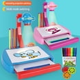 thumbnail image 5 of Fridja Children's Projector Ainting Projection Desk Writing Board Drawing Board Toy 5ml Christmas Gift for Kids, 5 of 5